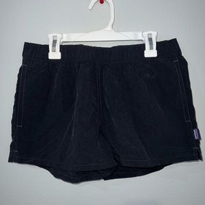 barely baggies black patagonia shorts